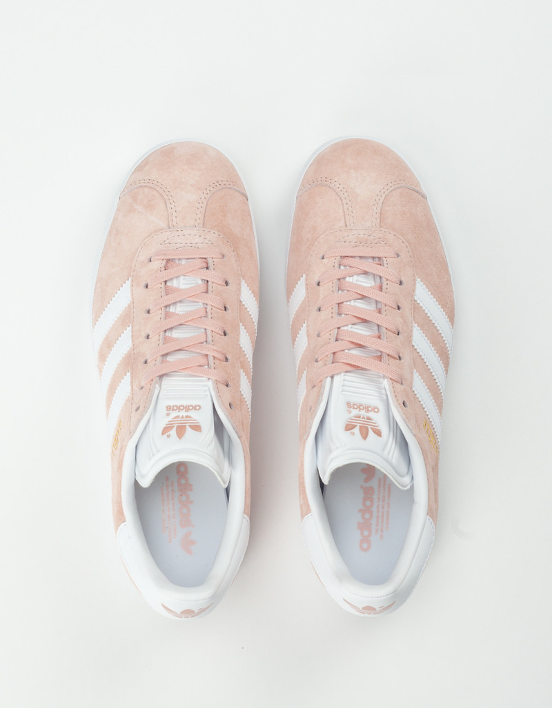 adidas gazelle silver green womens adidas Originals Gazelle Vapour Pink F16/White/Gold Met  Heppo.com