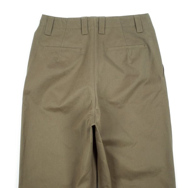 Studio Nicholson TOME PANT - ARMY GREEN | Garmentory