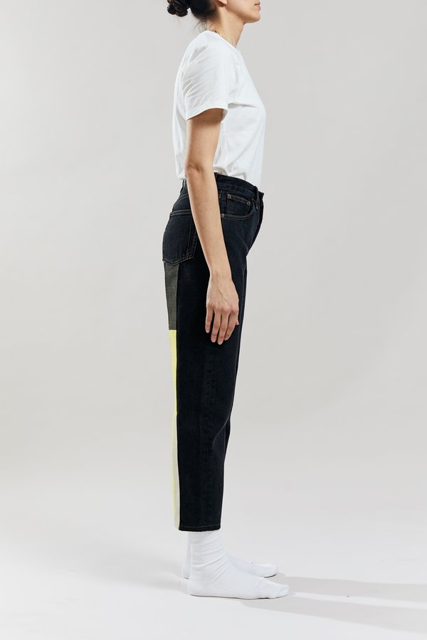 Still Here New York Pillow Tate Jeans - Washed Black