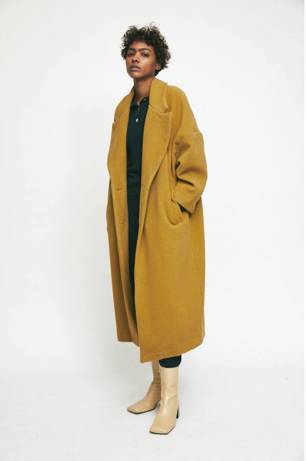 Rita Row Coat - Cedar | Garmentory