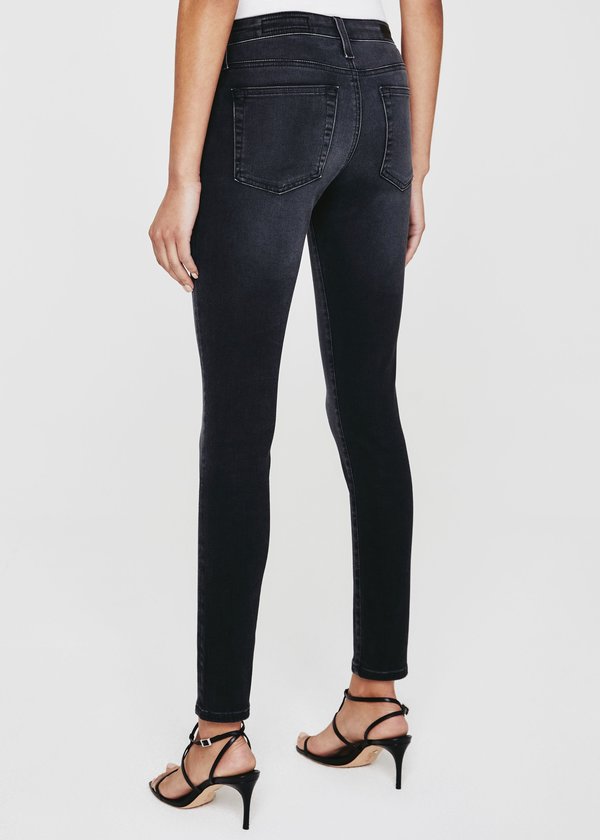 AG Jeans Farrah High-Rise Skinny Jeans - Bronx