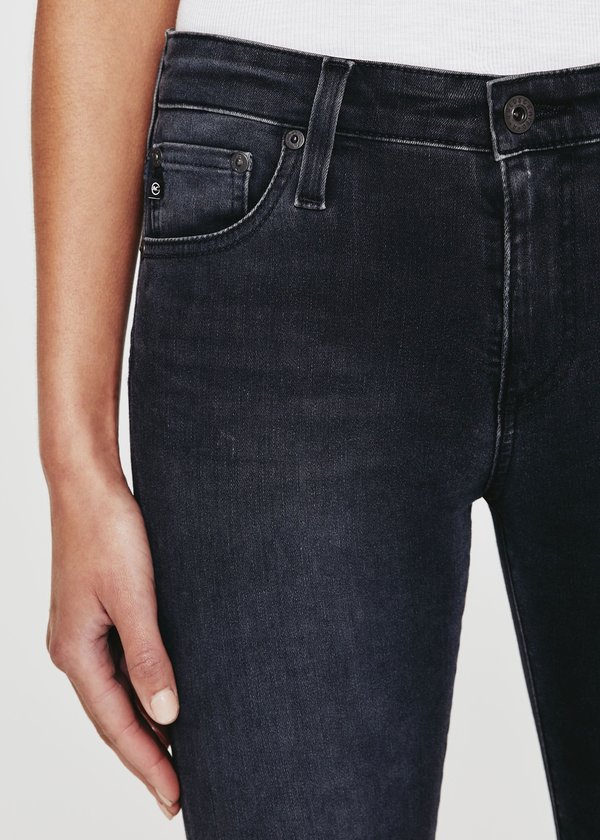 AG Jeans Farrah High-Rise Skinny Jeans - Bronx