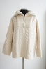 I love Mr Mittens Cable Zip Up Jumper - Creme - Thumbnail 3