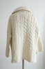 I love Mr Mittens Cable Zip Up Jumper - Creme - Thumbnail 6