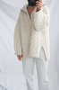 I love Mr Mittens Cable Zip Up Jumper - Creme - Thumbnail 1