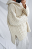 I love Mr Mittens Cable Zip Up Jumper - Creme - Thumbnail 2