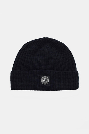 Stone Island Geelong Wool Beanie Cap 