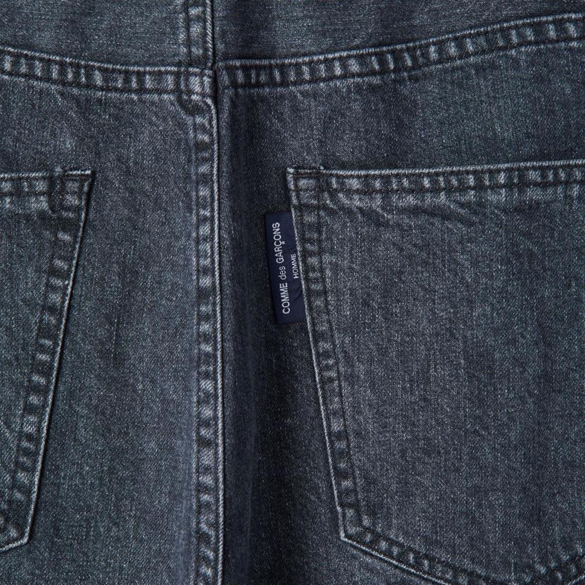 COMME des GARÇONS HOMME Denim Pants / Black | Garmentory