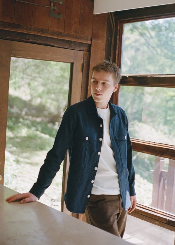Steven Alan Double Pocket Shirt Jacket - Indigo | Garmentory