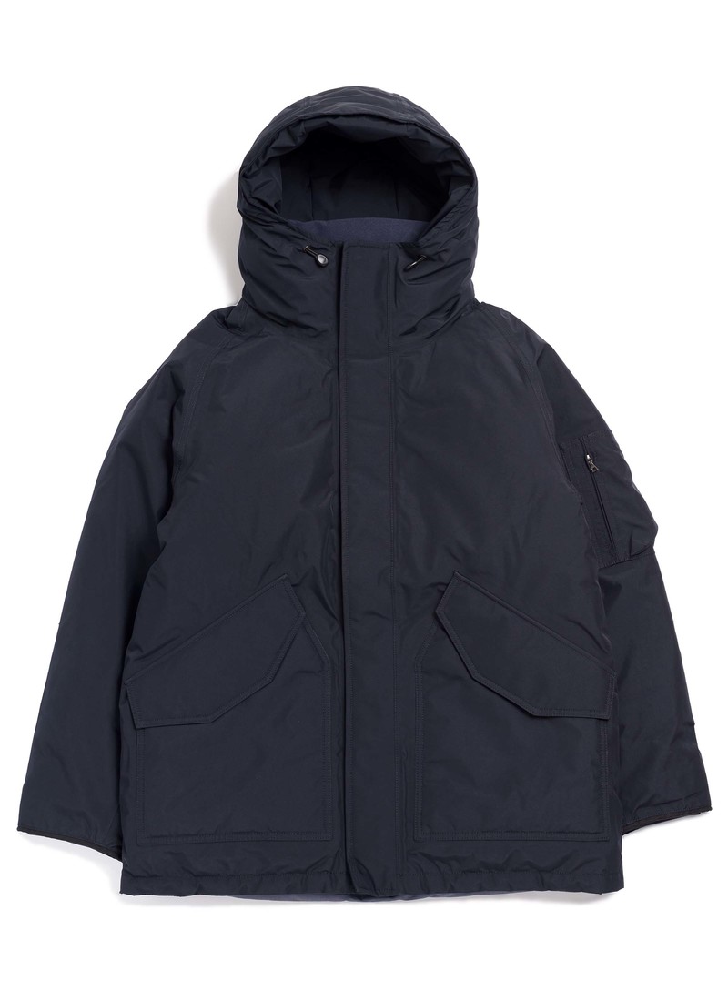 nanamica ナナミカ DOWN DUFFLE COAT ダウン ダッフル Duffle Coat Tex Down Coat Khaki Green Nanamica Gore Tex Jacket