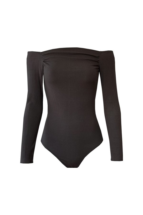 Angie Bauer Dolores Bodysuit - Walnut Brown