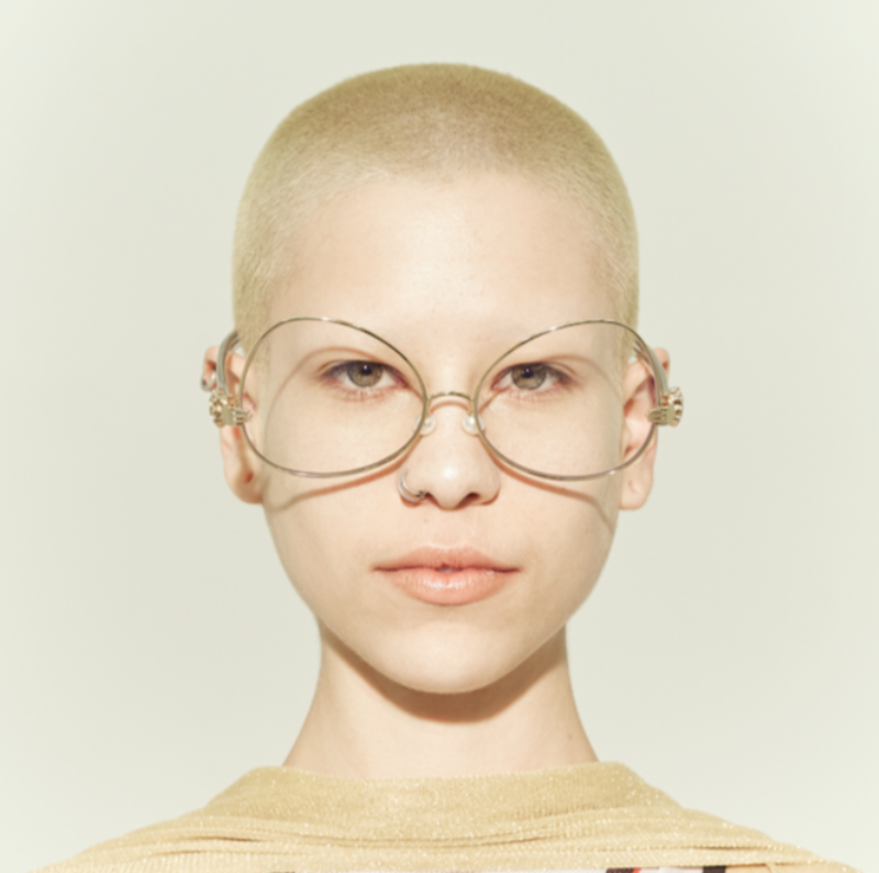 Percy Lau DADA CHILD TILTED AVIATOR eyewear