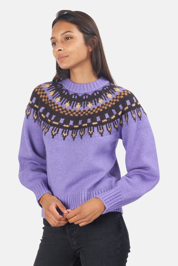 A.L.C. Oakley Sweater - Amethyst Multi 