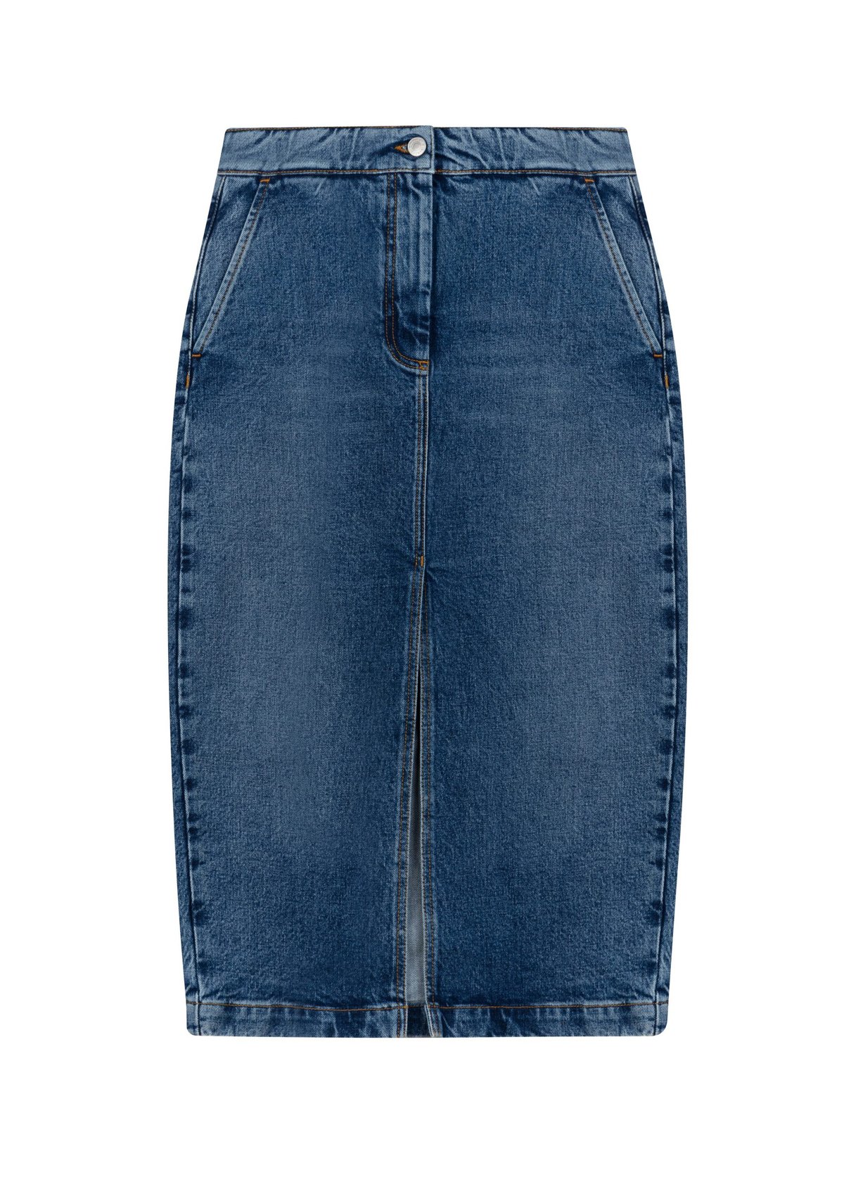 House of Dagmar Demi Denim Skirt - medium blue - Image 5 of 5