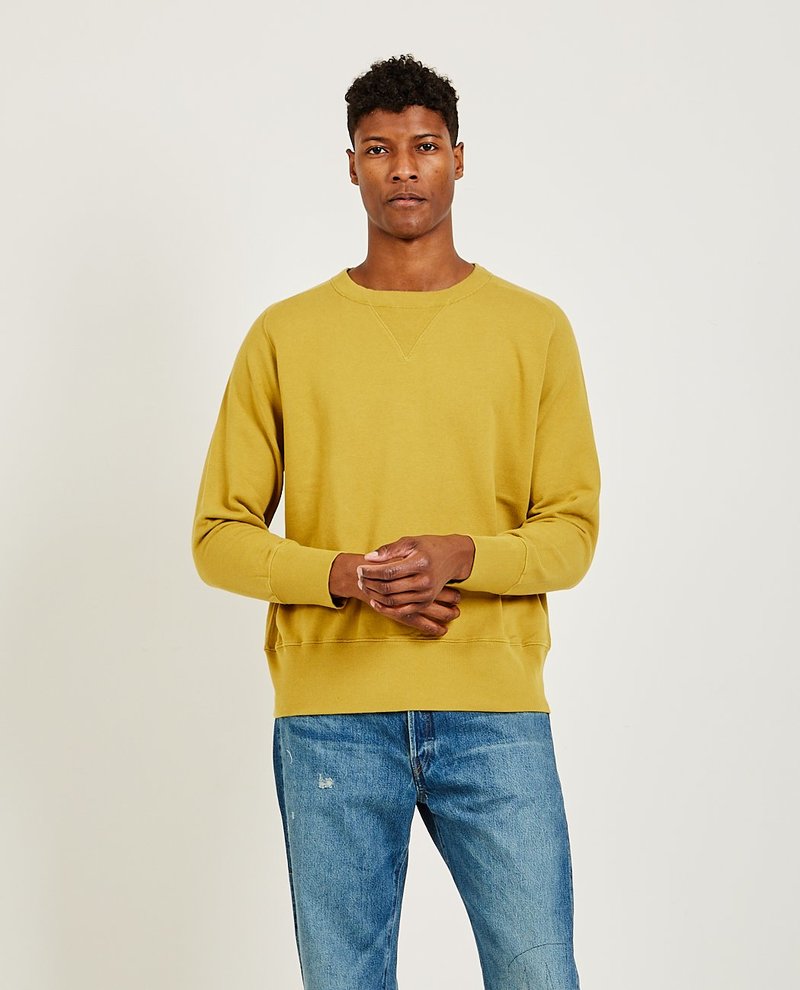 Bay Meadows Sweatshirt Ecru Olive | Garmentory
