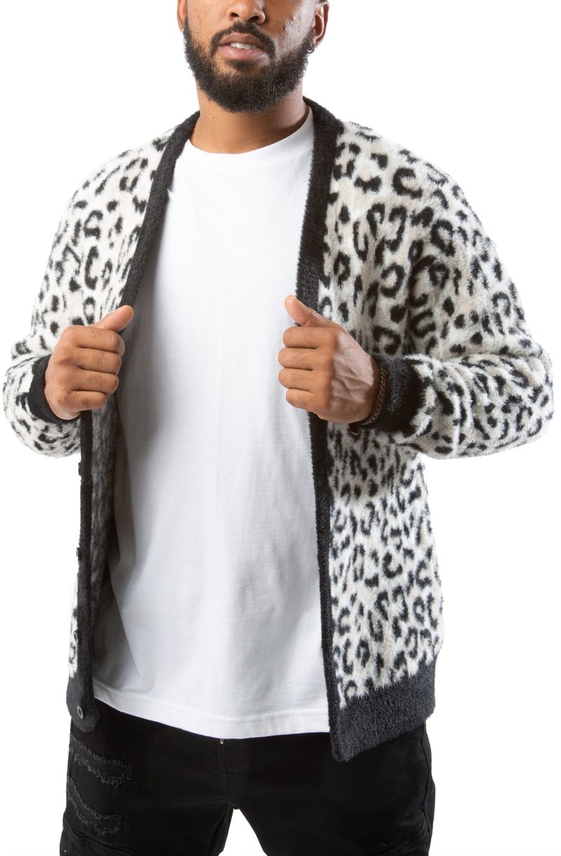 SNOW LEOPARD CARDIGAN & FUCK IT CARDIGAN - HUF Worldwide JP
