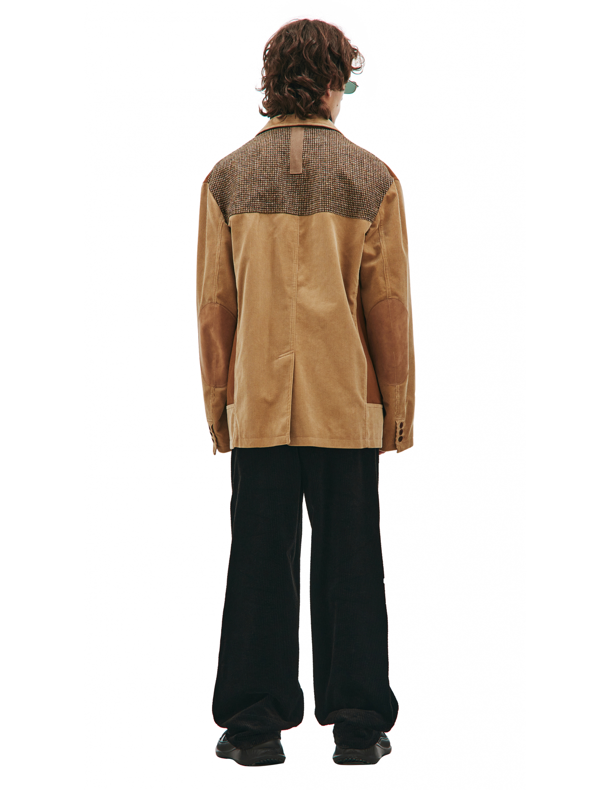 junya watanabe patchwork blazer