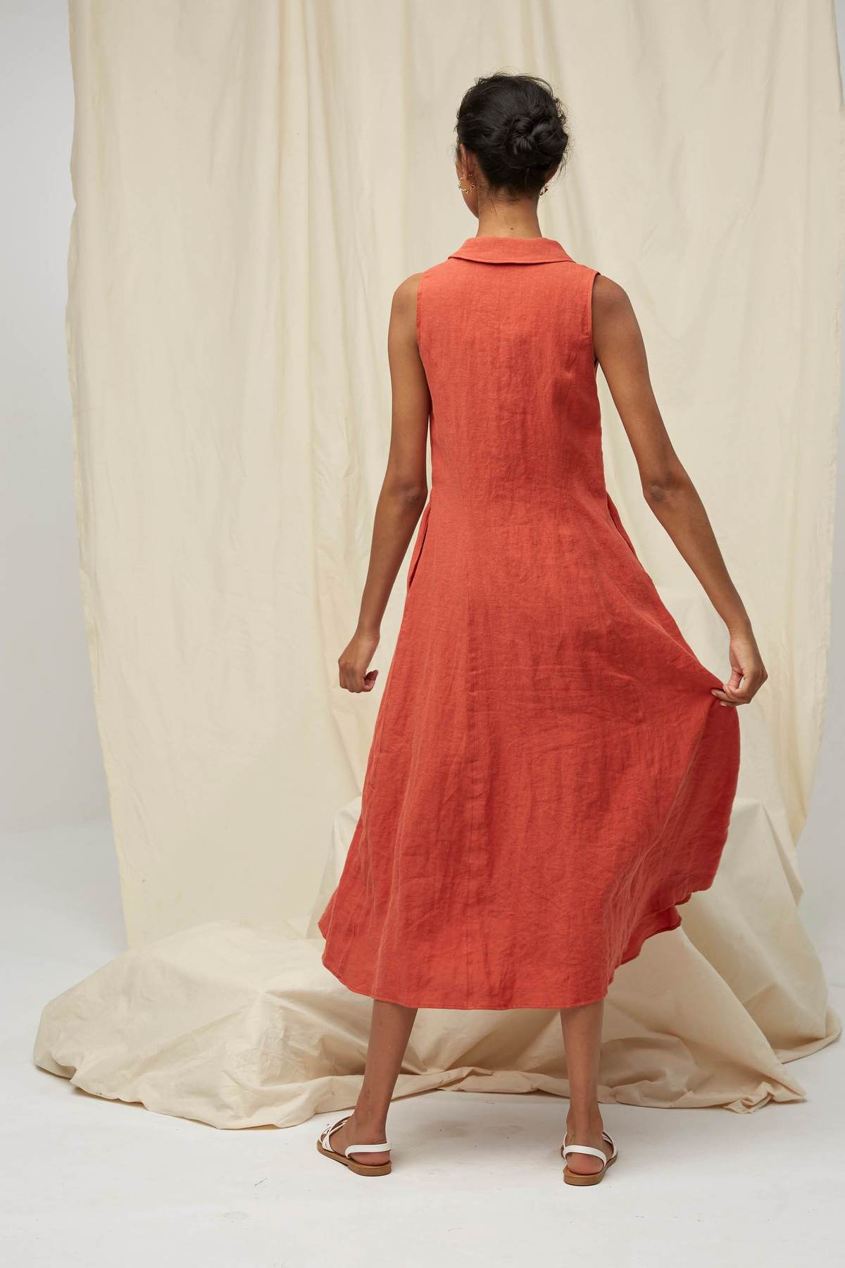 Amalfi Dress | Sunset - Image 2 of 5