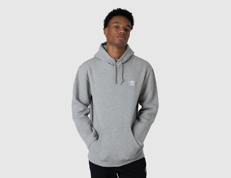 adidas Originals Adicolor Essentials Trefoil Hoodie Medium Grey
