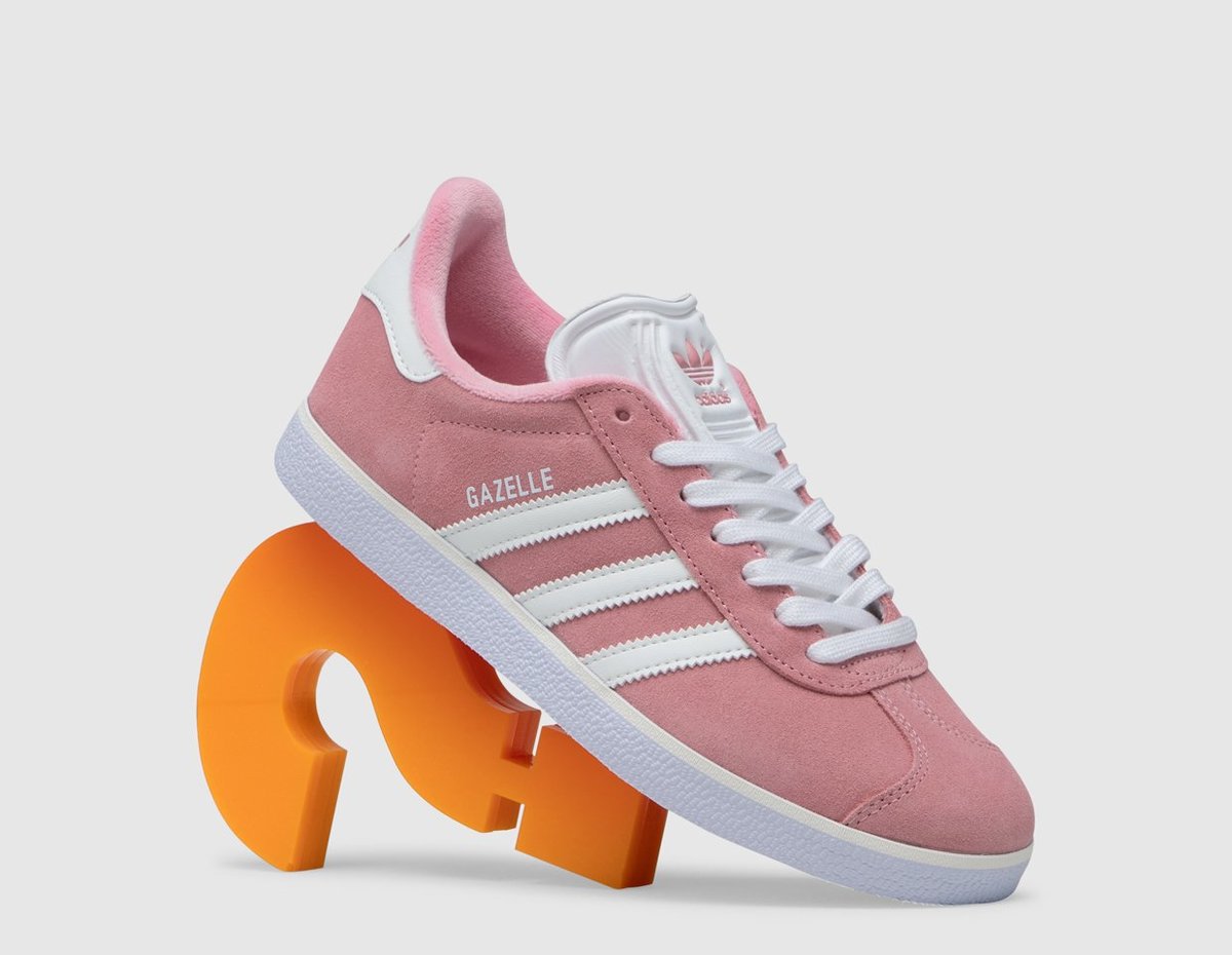 adidas gazelle silver green womens Adidas Women's Gazelle Indoor Shoes (Better Scarlet/Light Pink/Gum) – August main image 0