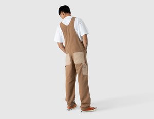 Carhartt WIP Double Knee Bib Overall - brown | Garmentory