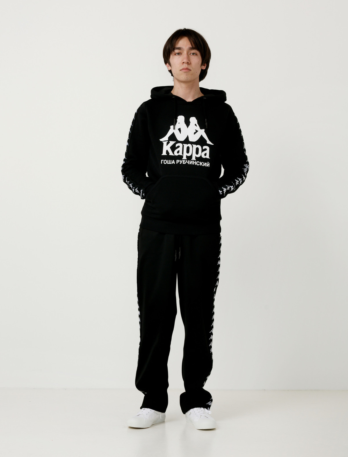 Kappa-Track-Pant-Black-