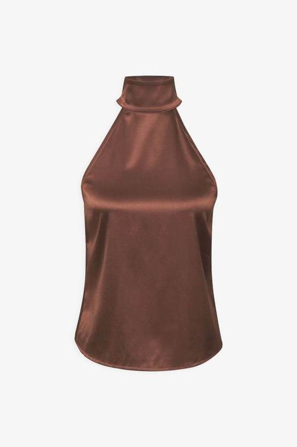 Anine Bing Sylvia Top - Brown | Garmentory