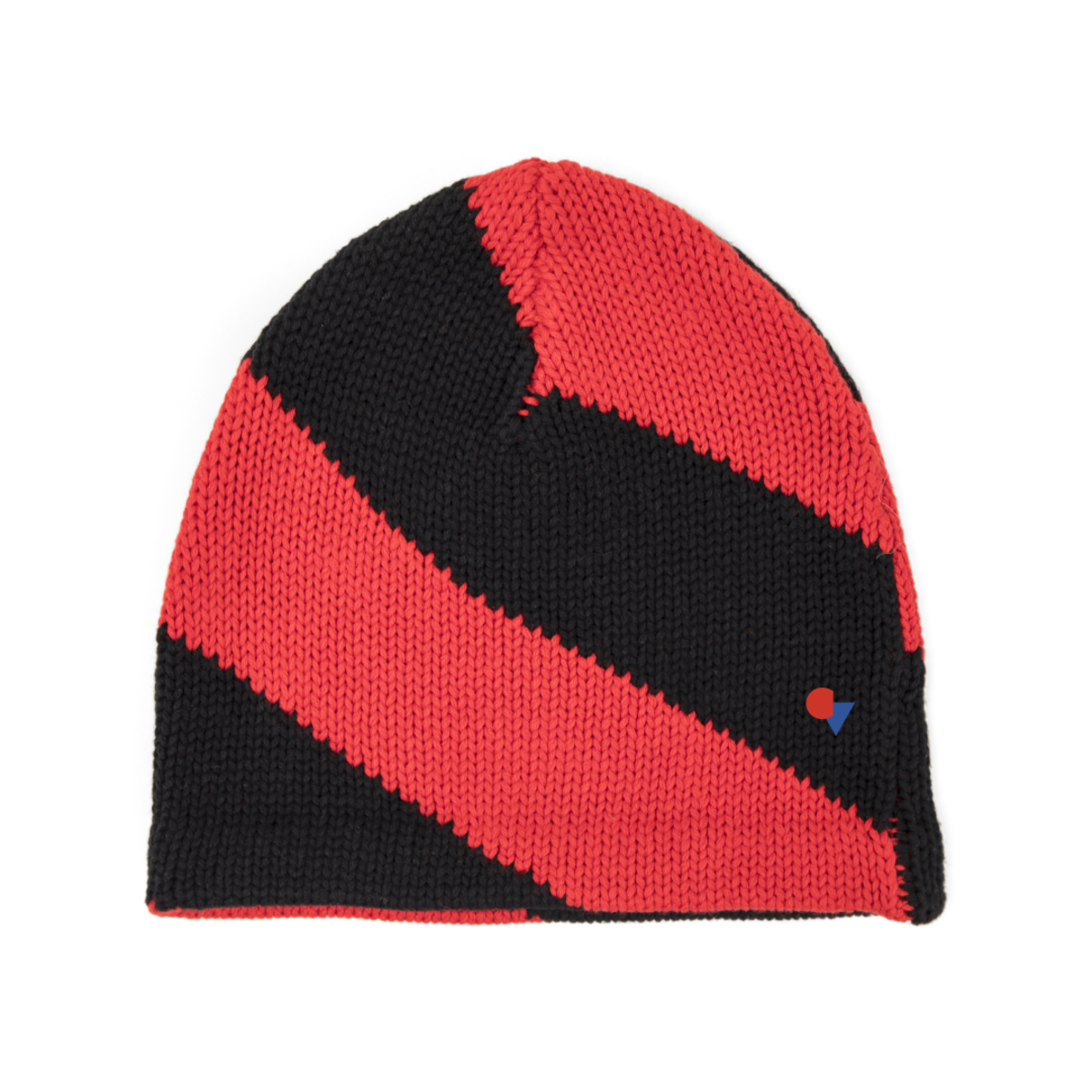 Clare V Red and Black Knit Beanie Clare V. Wool Houndstooth w/ Petit Oui Baseball Hat - Black  main image 4