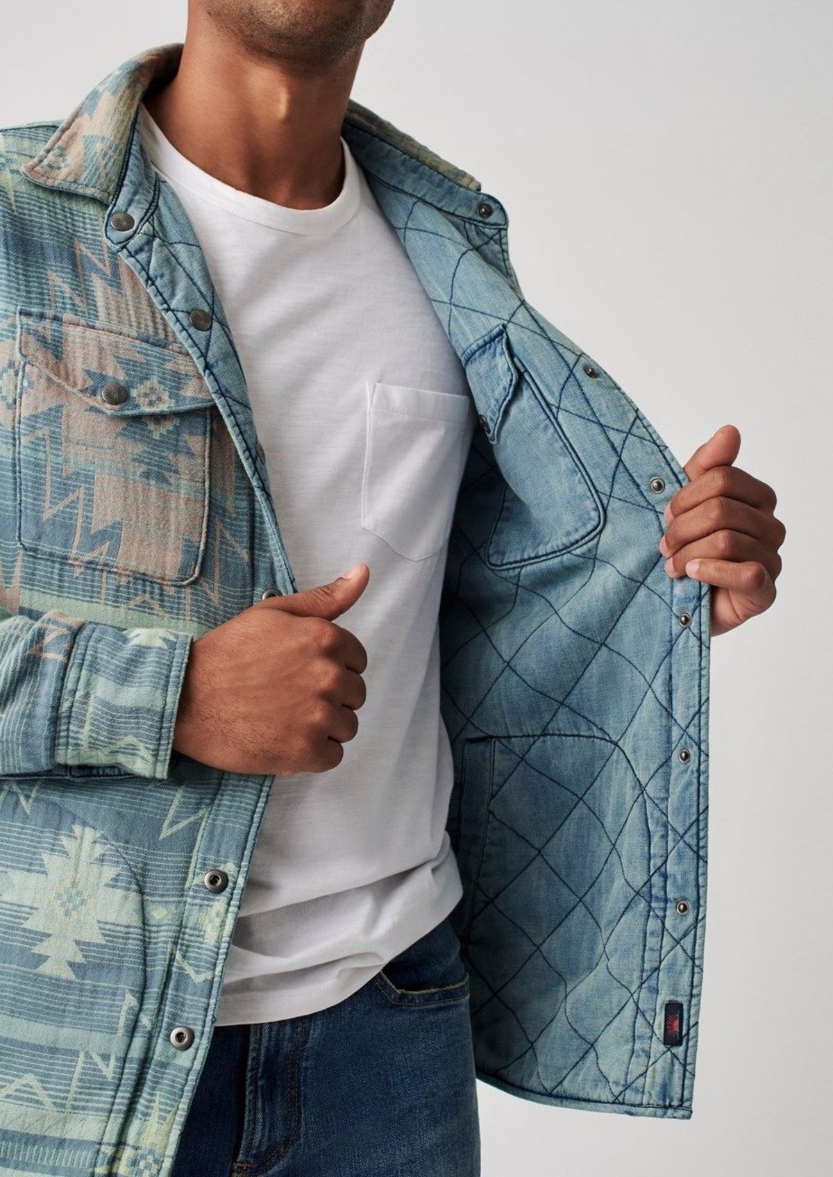 Faherty Reversible Jacket Faherty Good Feather Reversible Bondi Jacket | Garmentory