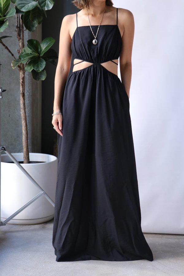 Jonathan Simkhai Amora Maxi Dress - Black on Garmentory Jonathan Simkhai Amora Maxi Dress - Black on Garmentory
