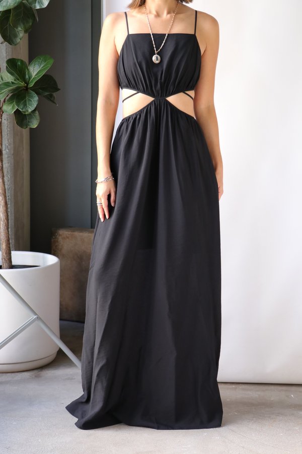 Jonathan Simkhai Amora Maxi Dress - Black