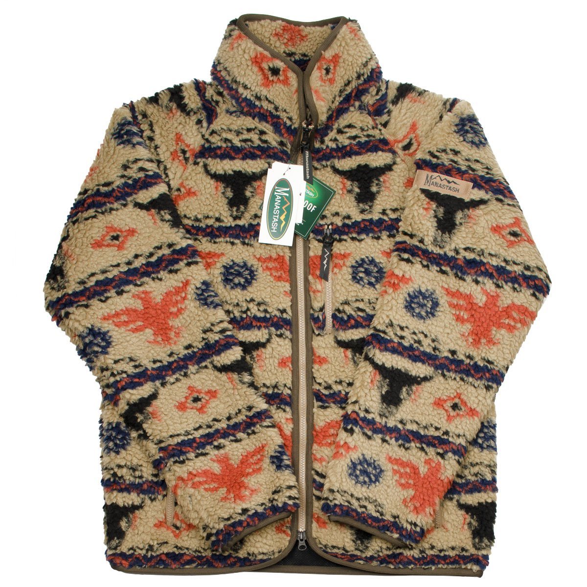 Manastash Archive Gorilla Polarfleece Jacket - Camel - Image 1 of 7