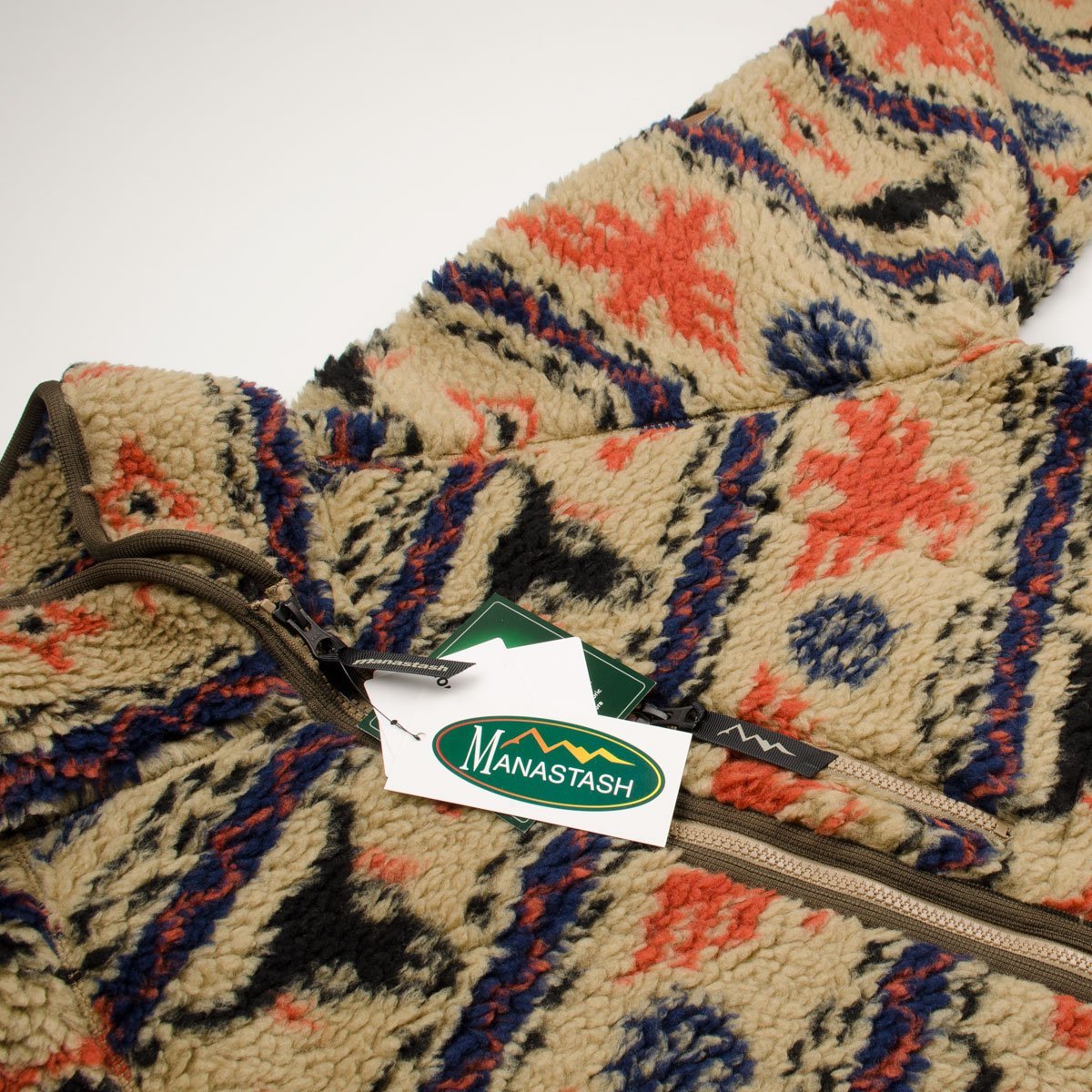 Manastash Archive Gorilla Polarfleece Jacket - Camel - Image 2 of 7