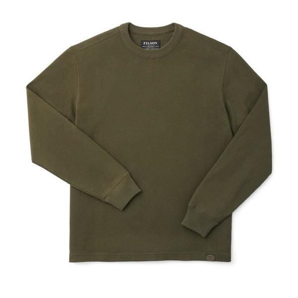 waffle knit thermal mens