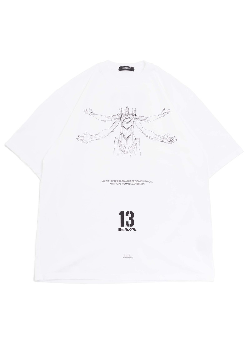 UNDERCOVER EVANGELION S/S T-SHIRT - WHITE | Garmentory