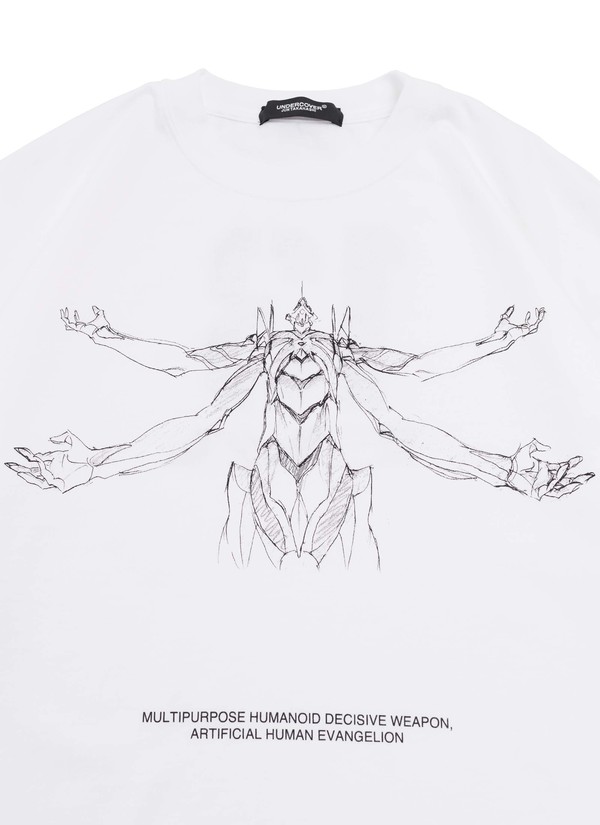 UNDERCOVER エヴァンゲリオン ゼーレL/S tee サイズ3 UNDERCOVER EVANGELION S/S T-SHIRT - WHITE | Garmentory
