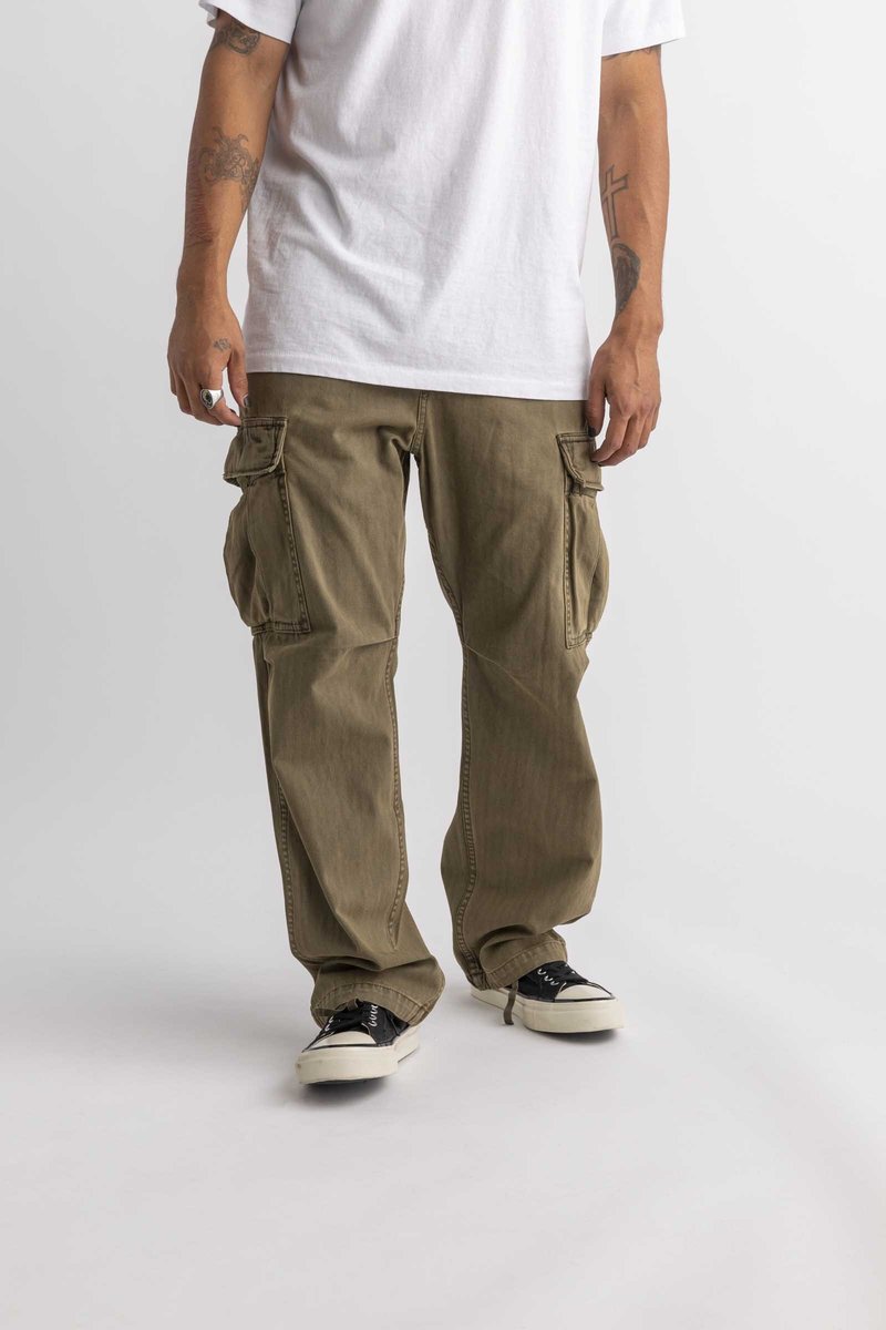General Admission Military Cargo Pants - Olive