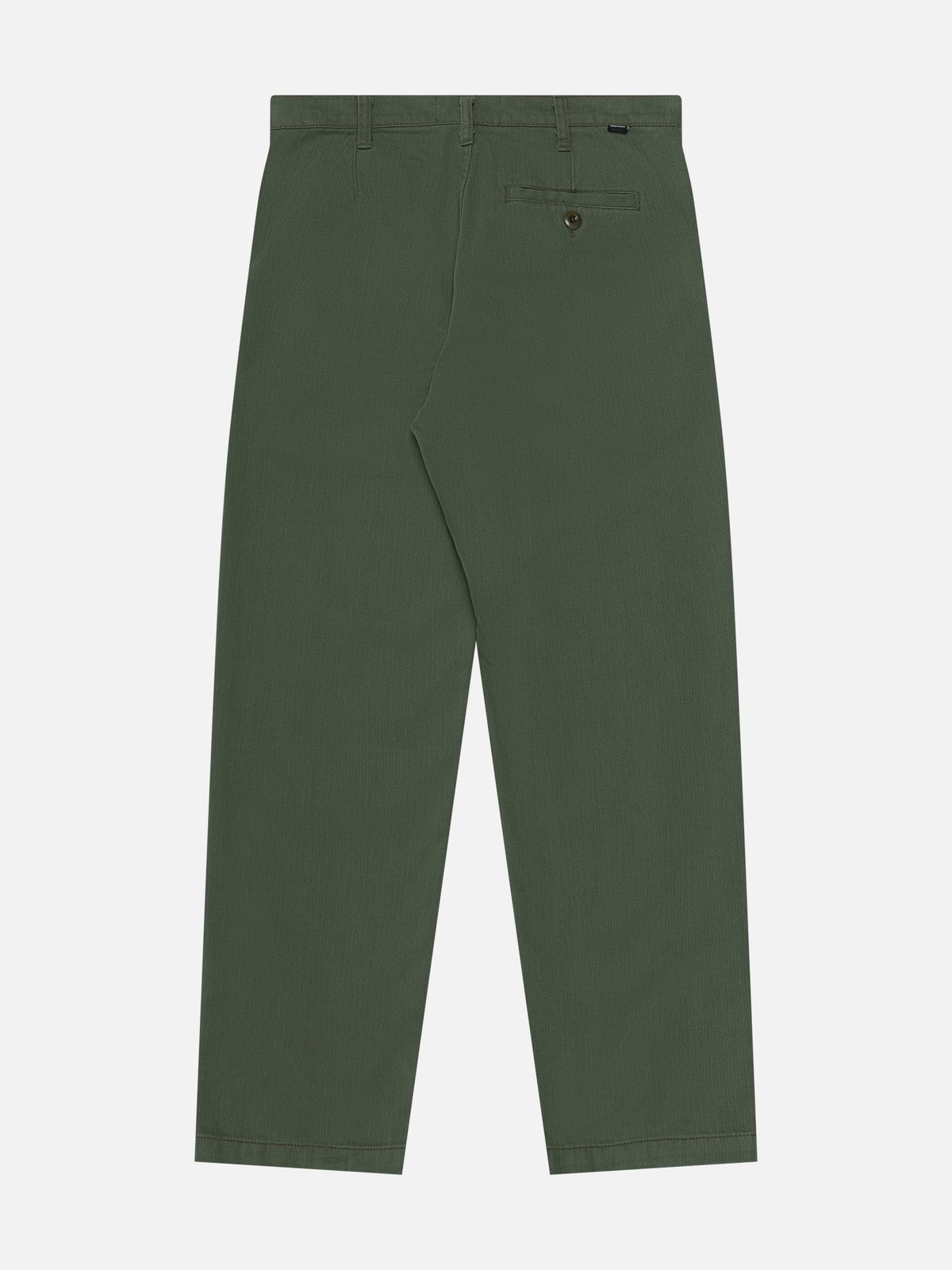 General Admission Herringbone Pleated Pants - Green - Image 4 of 5