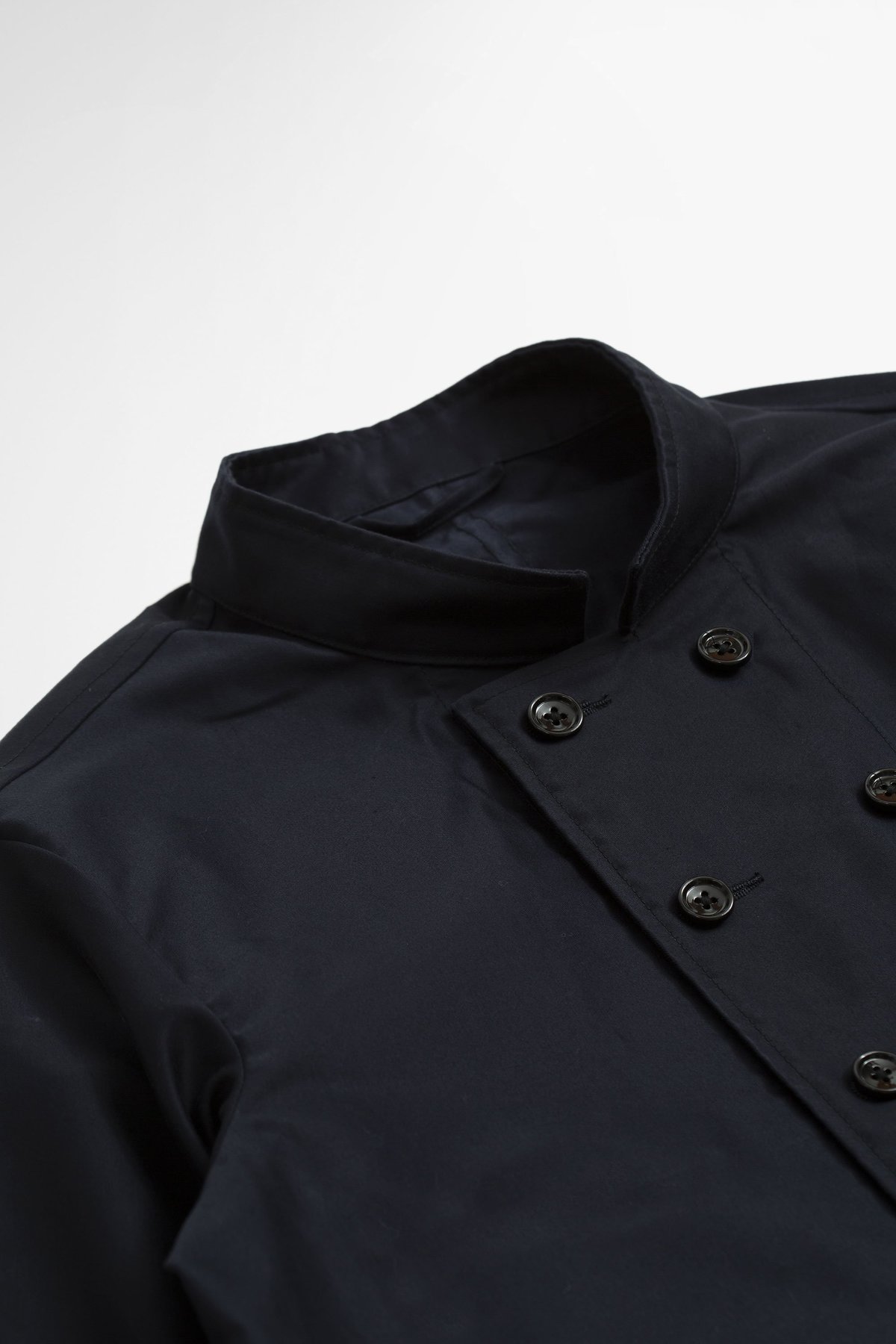 A Vontade Moleskin Double Breasted Jacket - Dark Navy | Garmentory