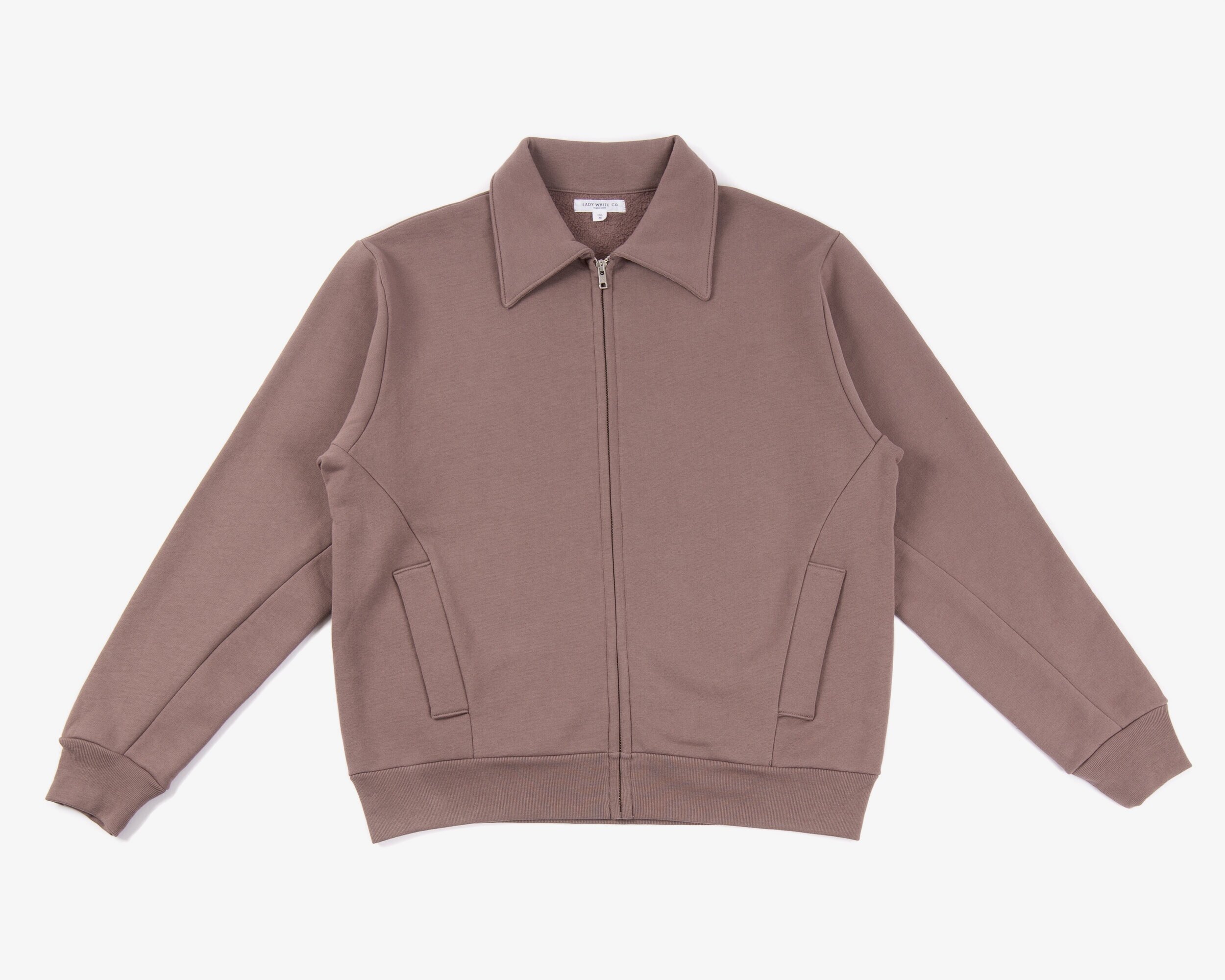 LADY WHITE CO/ZIP SWEAT JACKET【未使用品】