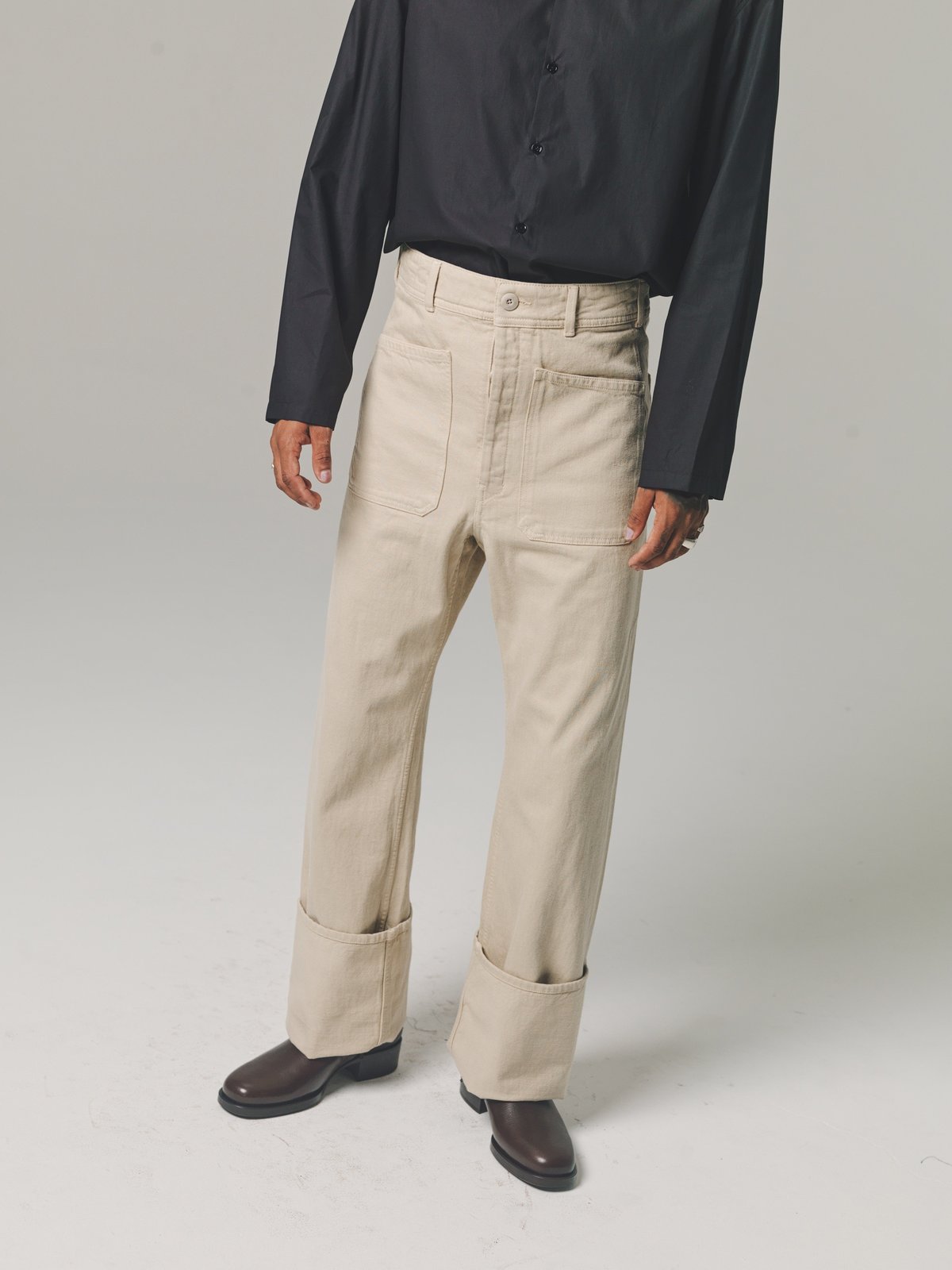 【LEMAIRE】 21aw Denim Salor Pants Denim Sailor Pants – La Garçonne