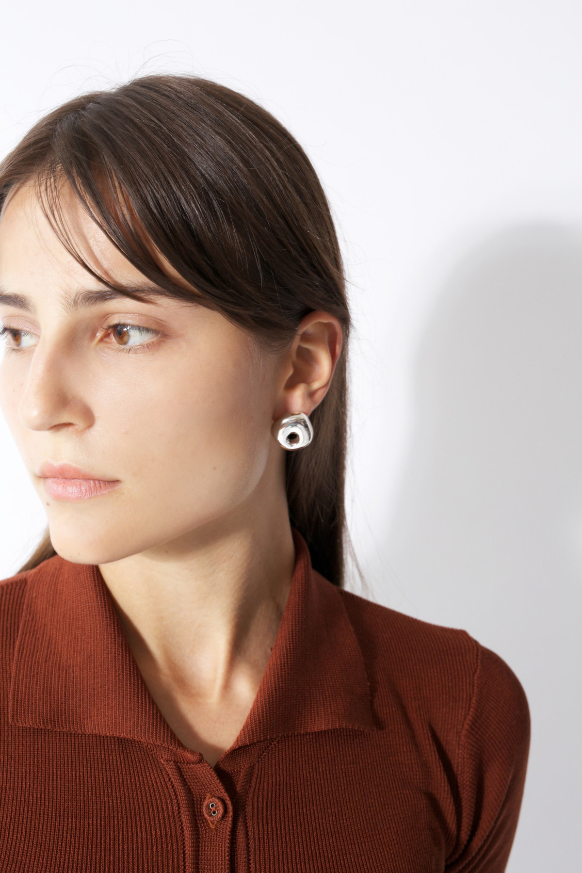 LEIGHMILLER Sterling Silver Hepworth Studs - Image 4 of 4