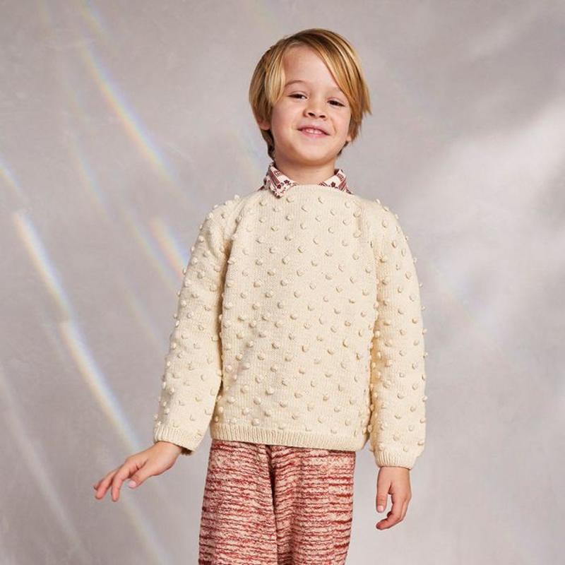 Misha & Puff Baby And Child Summer Popcorn Sweater String