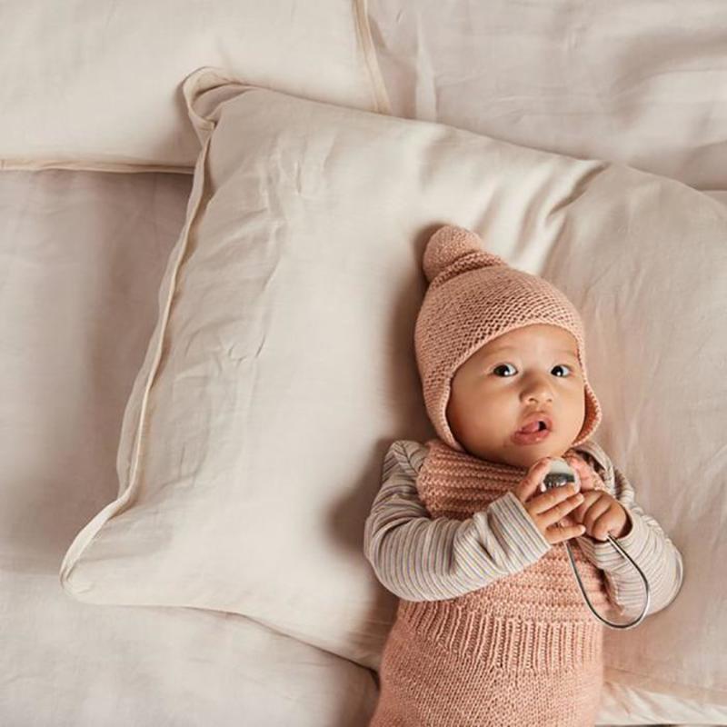 Misha & Puff Baby Sugar Maple Romper Faded Rose Pink