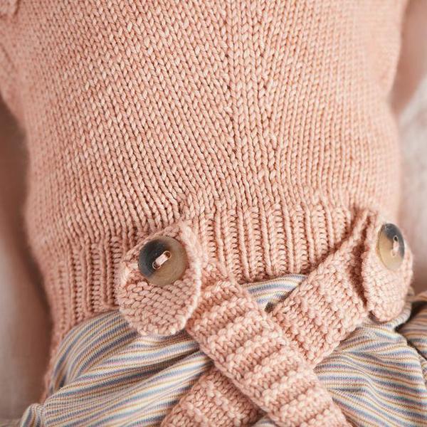 Misha & Puff Baby Sugar Maple Romper Faded Rose Pink