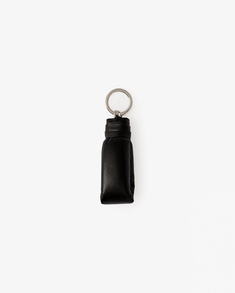 Lemaire Wadded Key Holder - Black | Garmentory