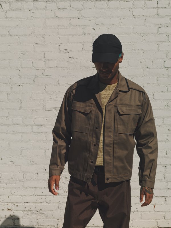 GR10K Klopman Land Jacket - Guess Brown | Garmentory