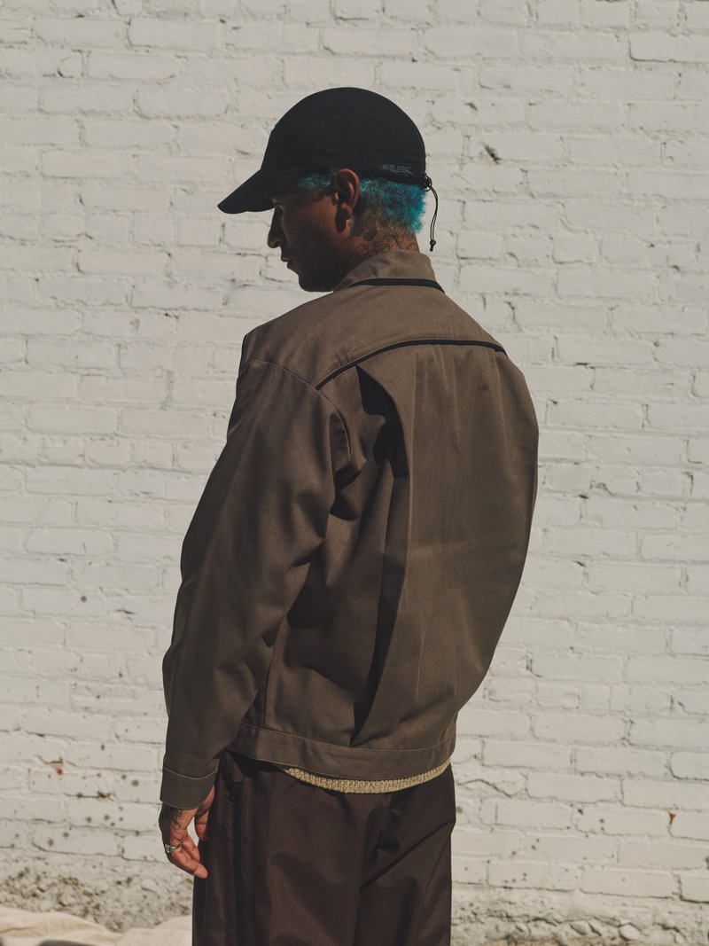 GR10K Klopman Land Jacket - Guess Brown | Garmentory