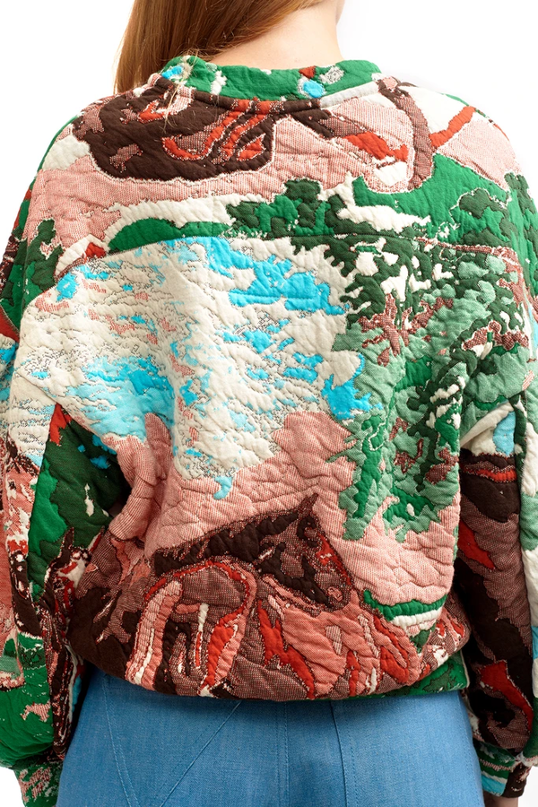 Anntian Sweater KNITTED WILD HORSES Garmentory