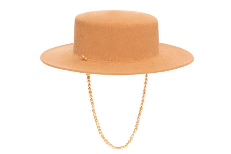 Clyde Oyster Hat - Pearl Sand